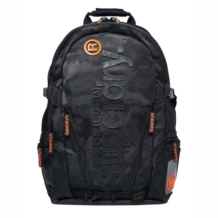 Balo laptop chống nước Super.dry Buff Tarp Black Camo ngăn chống sốc laptop 15.6 inch