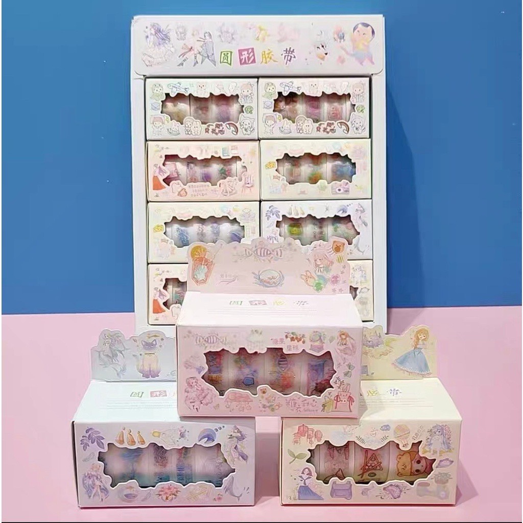 Combo 32 cuộn băng dính washi tape