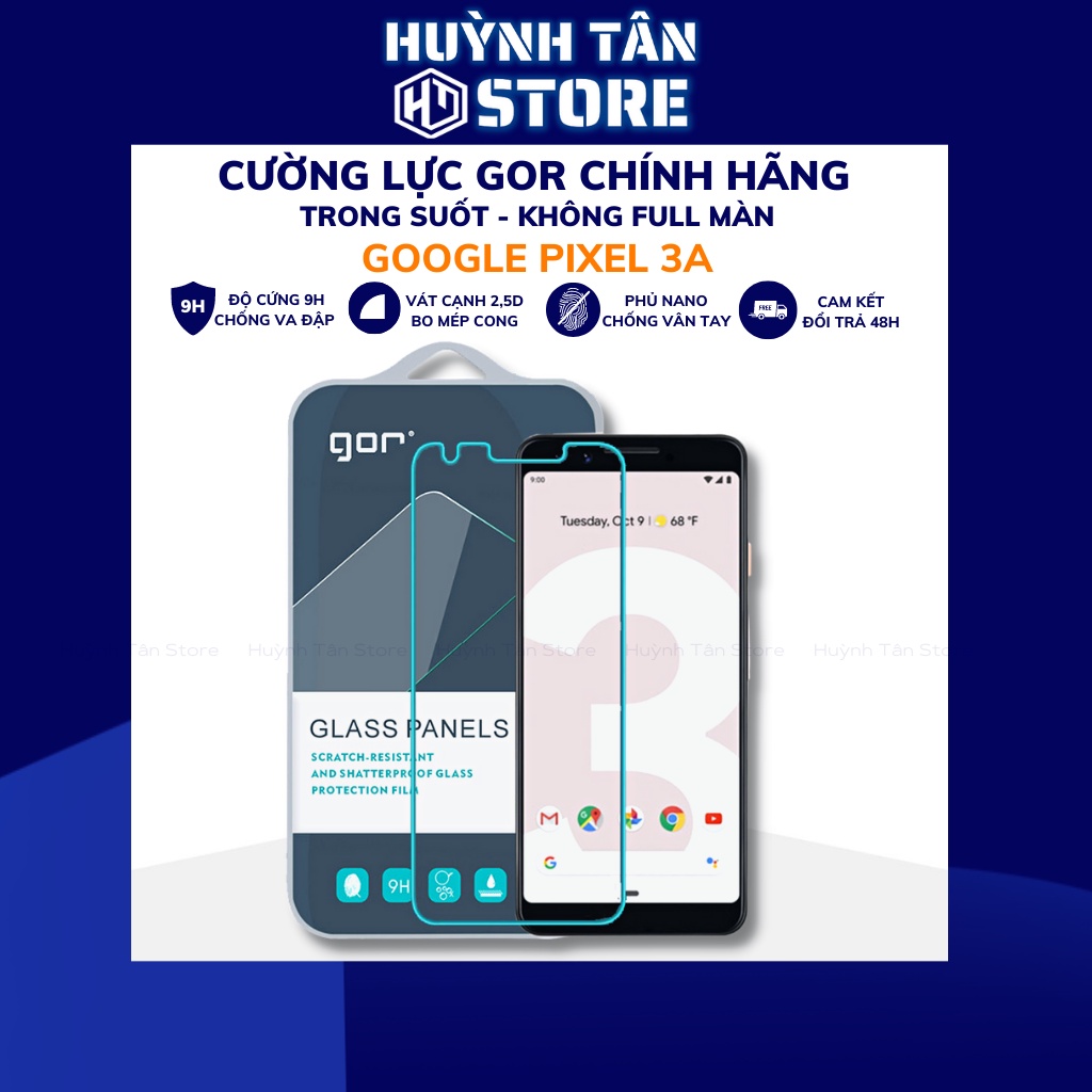 Cường lực gor cho google pixel 3a