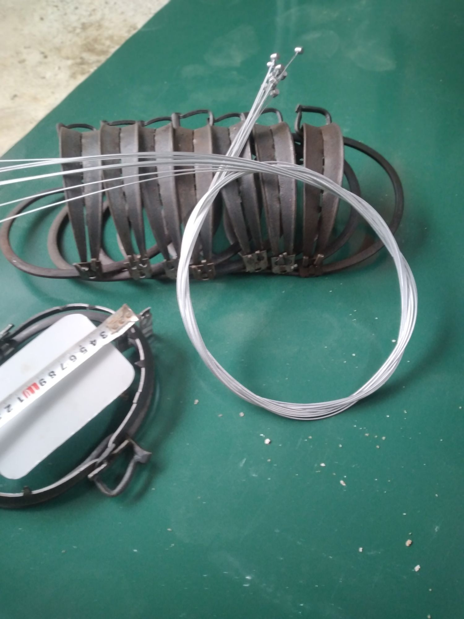 10 bẫy cạm kiềng 18cm sẵn bàn tôn