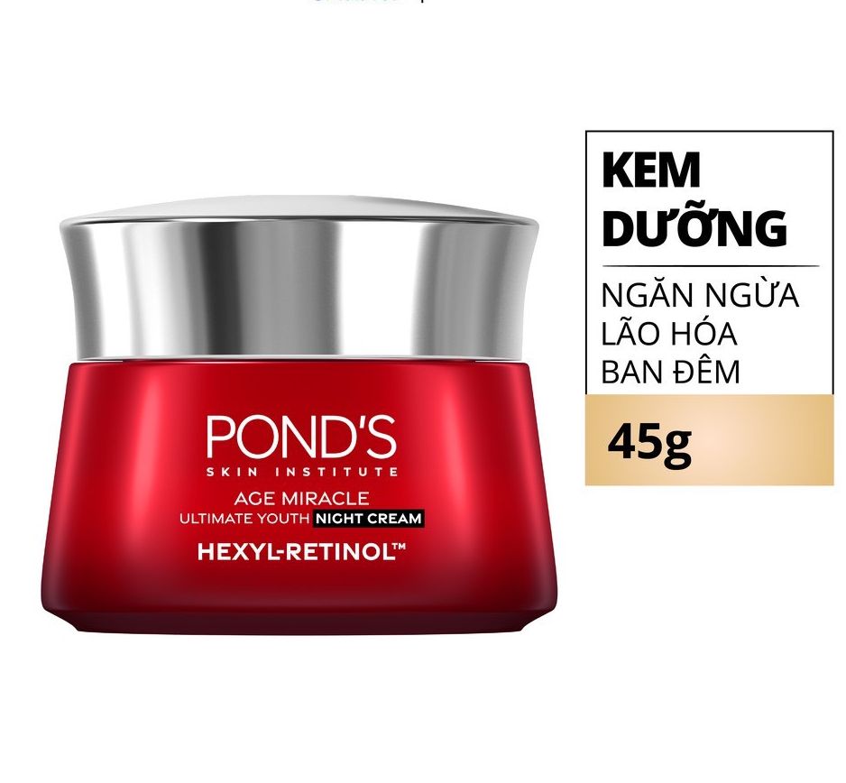 Kem dưỡng da chống lão hóa ngày và đêm Pond's Age Miracle 45g Nội Địa Thái Lan