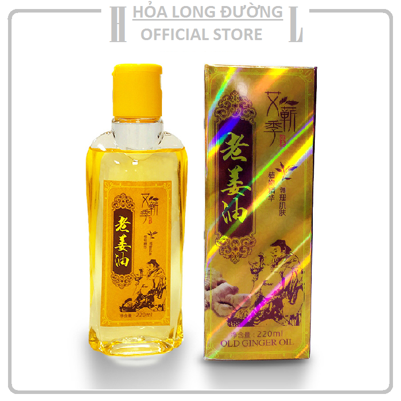 Dầu gừng Massage - Tinh dầu gừng massage body - Tinh dầu massage đả thông kinh lạc