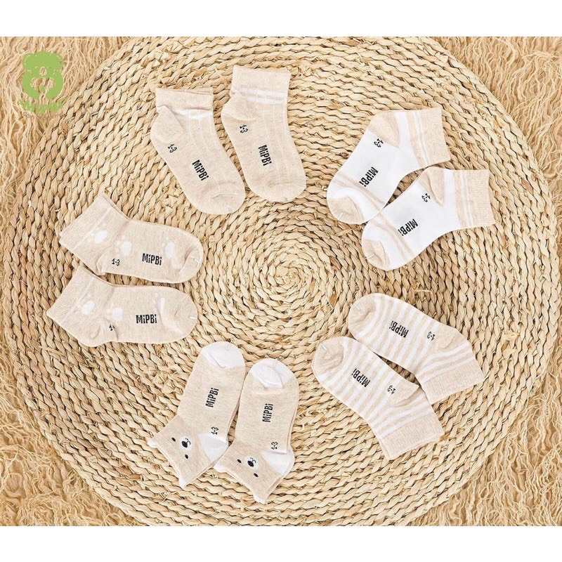 Set 5 đôi tất chân cho bé mipbi