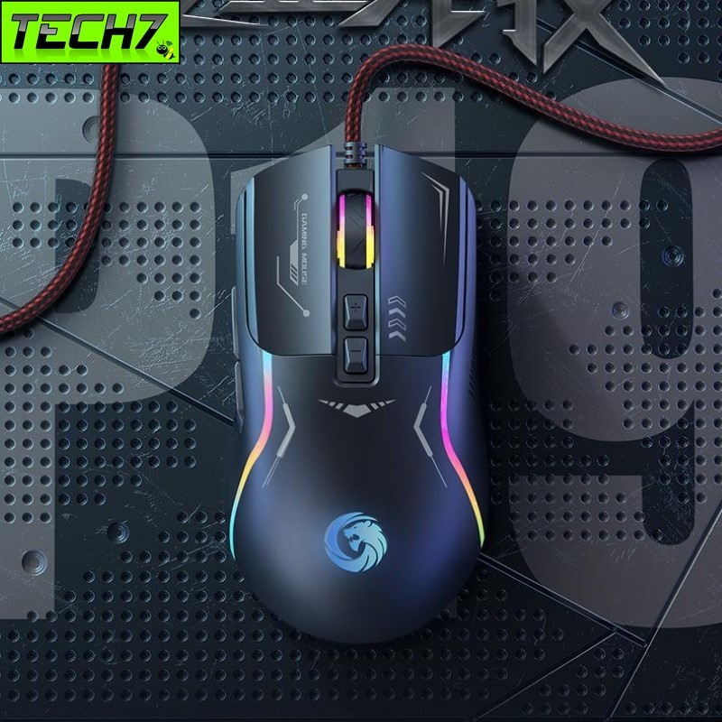 Chuột LED RGB 7200 DPI Gaming Mouse P19RGB cho máy tính , Laptop