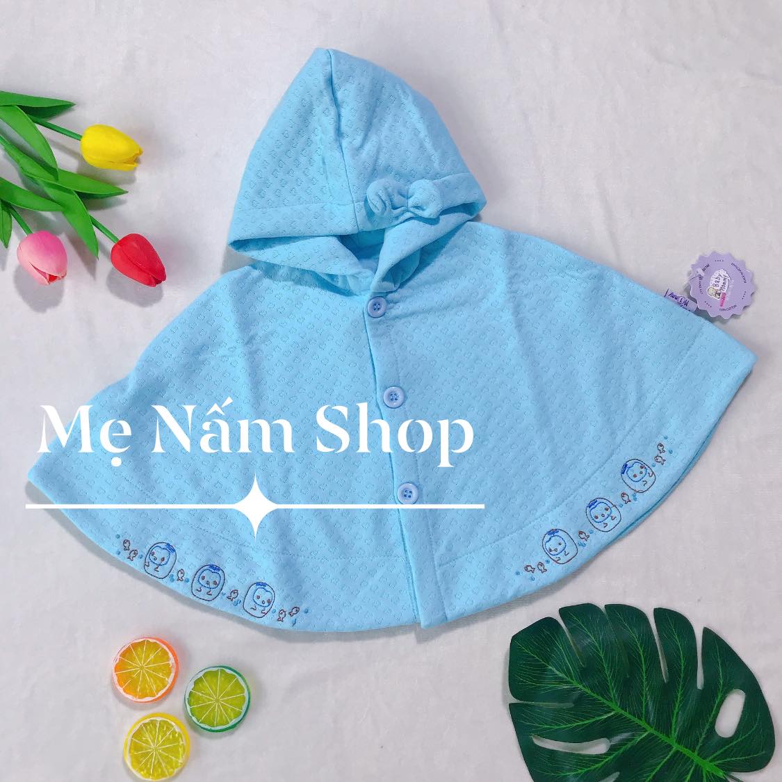 Áo choàng cánh dơi cho bé