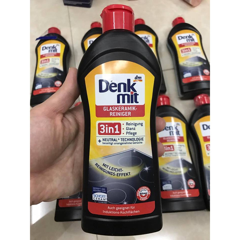 Dung dịch vệ sinh bếp từ, bếp điện denkmit