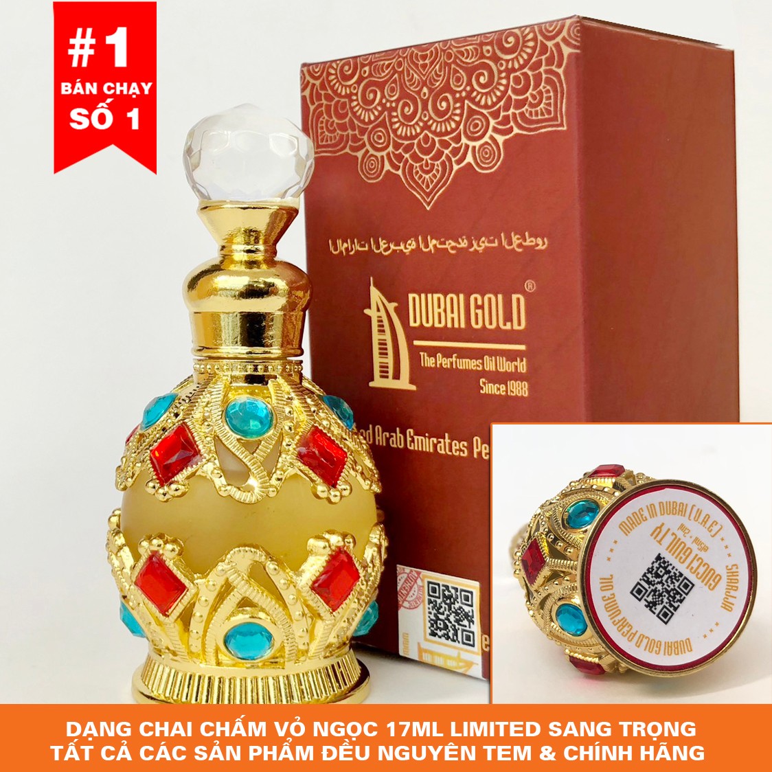 [HCM]Tinh Dầu Nước Hoa DuBai Nam Nữ 15ml [MUA NGAY NHẬN QUÀ LIỀN TAY]