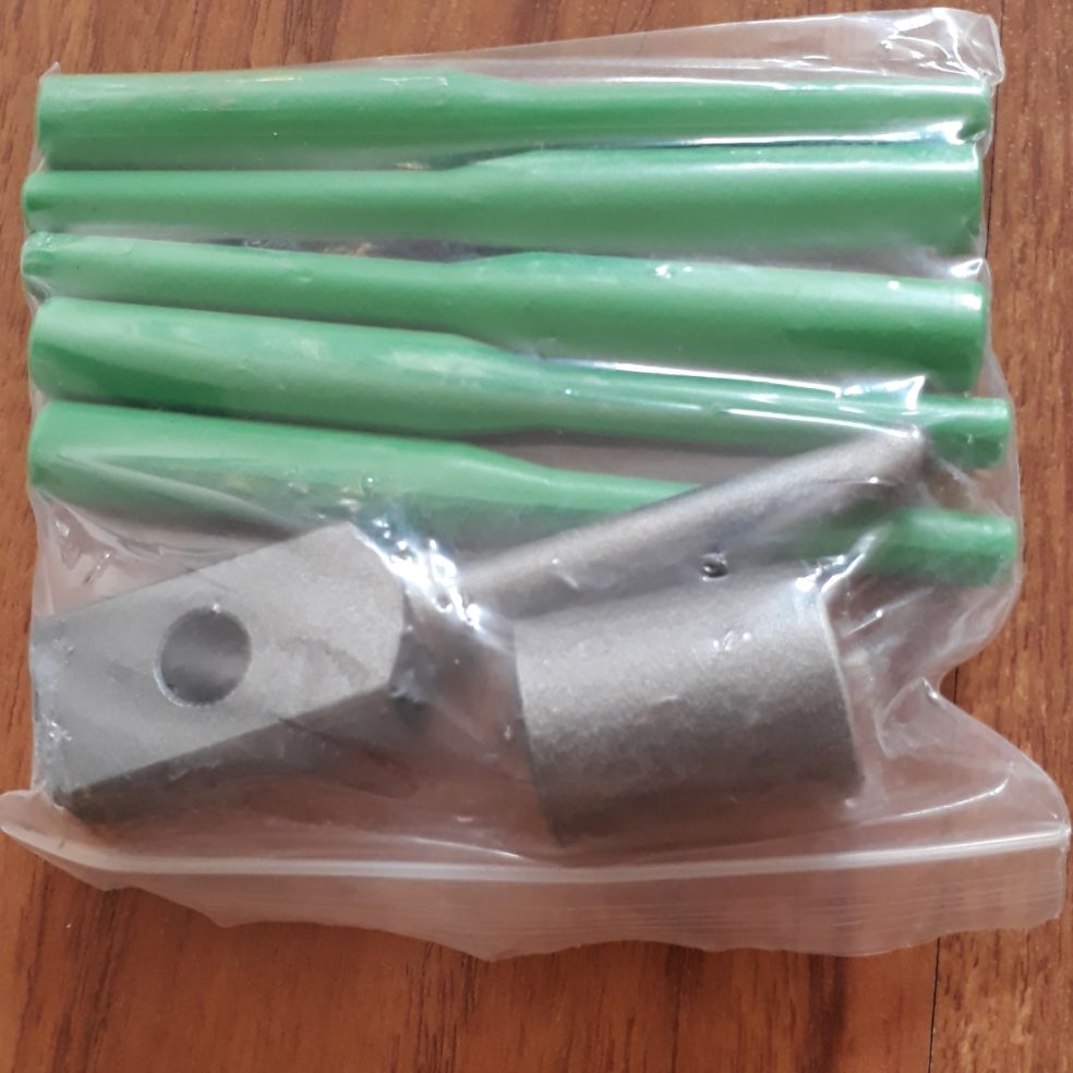 Bộ đầu hàn xử lý sự cố thủng ống nhiệt - đầu 11 ly tặng kèm 5 que hàn