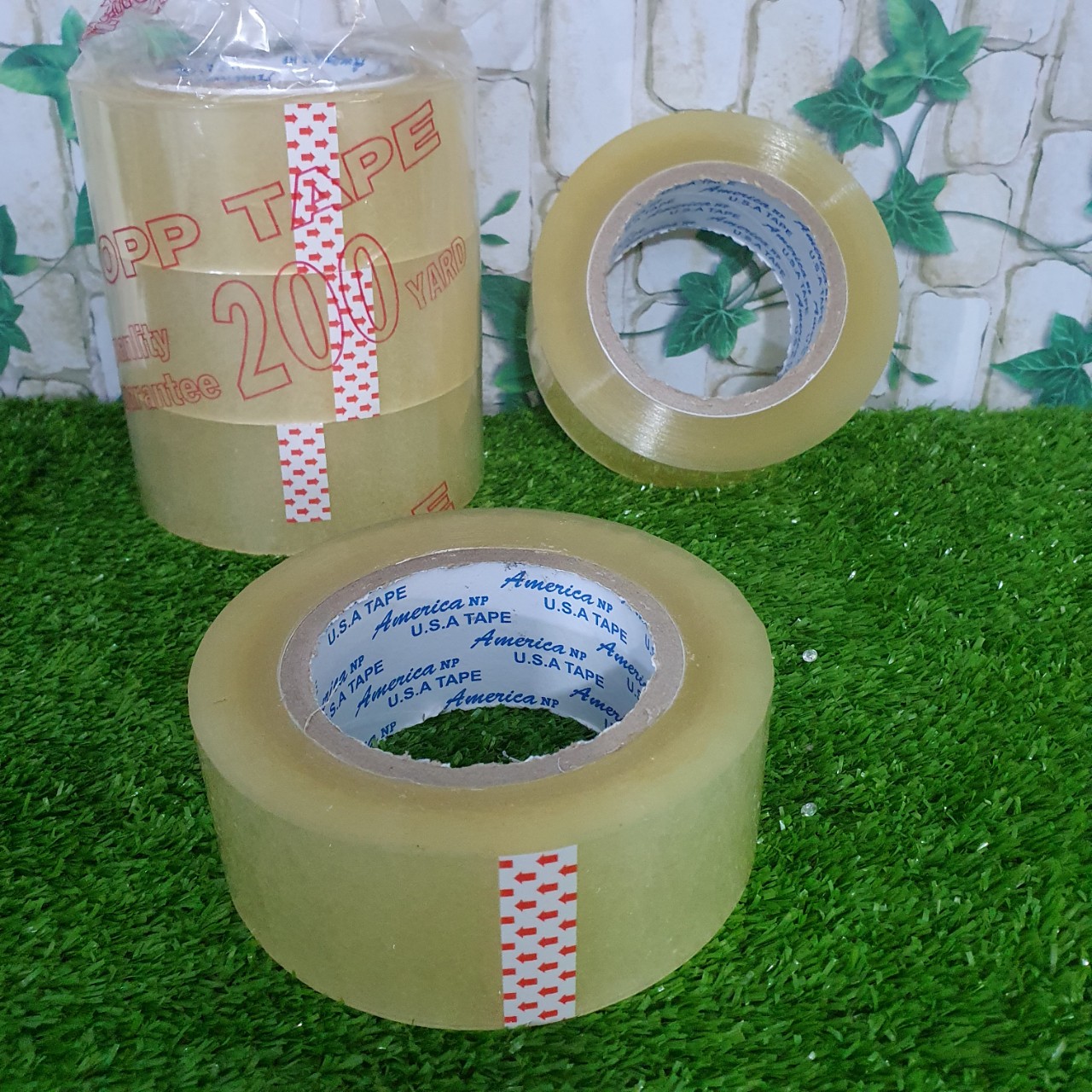 Băng Keo Trong Đóng Gói Hàng 200 Yard ~ 330gr/cuộn