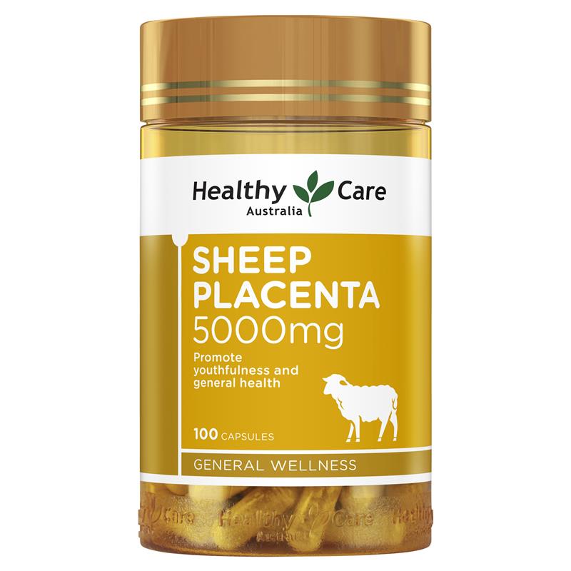 HCMViên uống nhau thai cừu Healthy care Sheep Placenta 100 viên