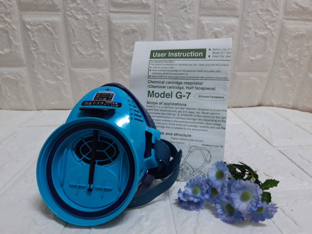 Mặt Nạ Lọc Độc Chống Bụi KOKEN G7 Bảo Vệ Hô Hấp