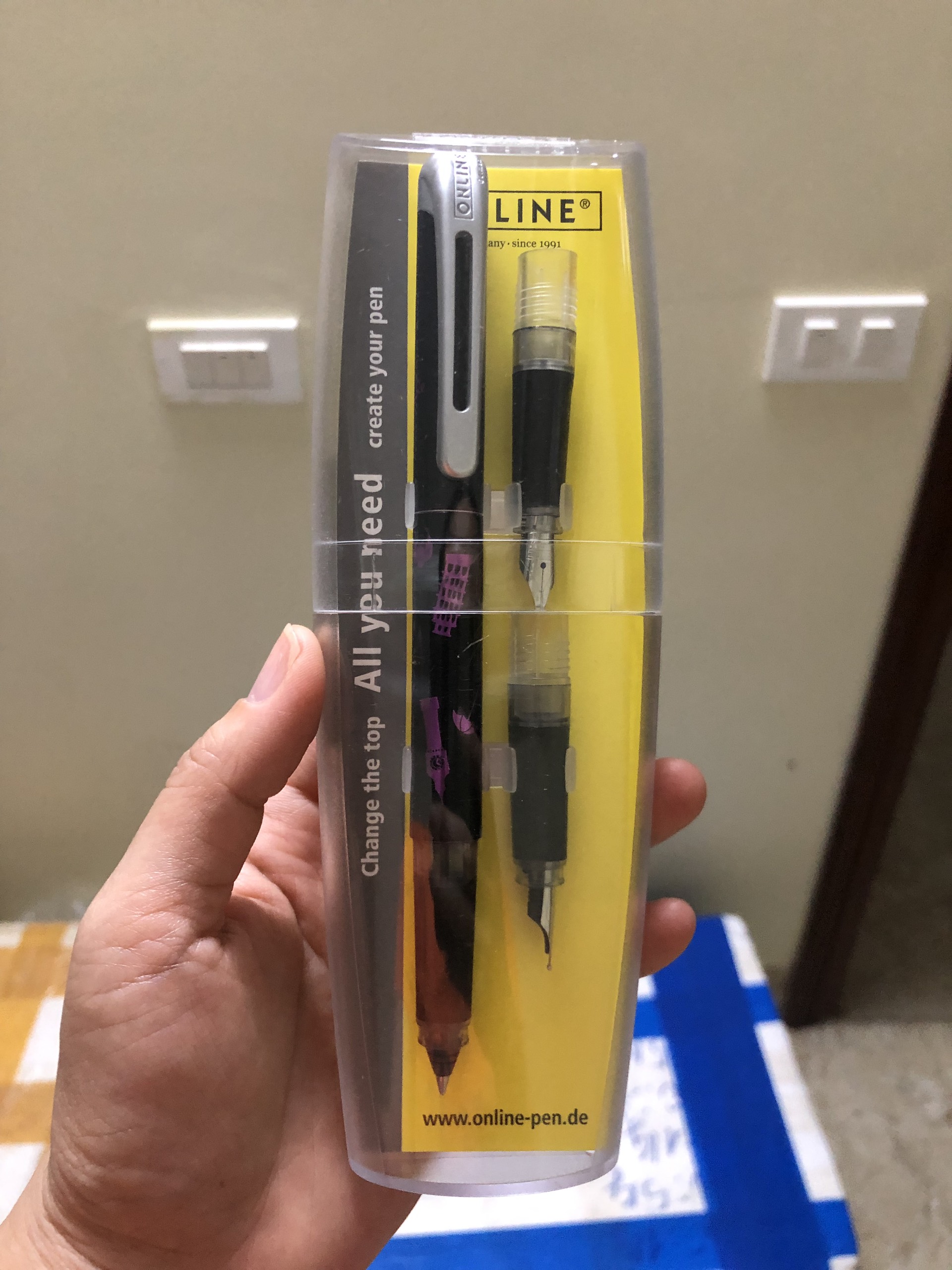 Bút máy và bi lăn switch starter 2in1 set