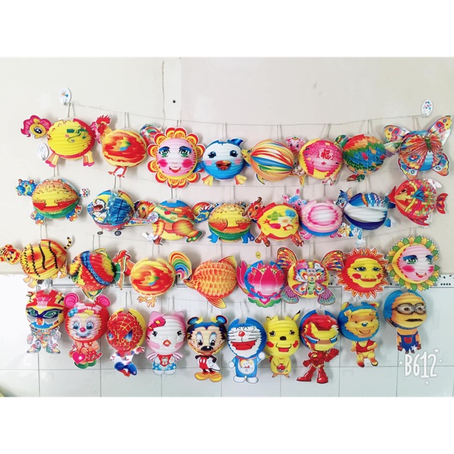 Lồng đèn giấy cho bé vui trung thu