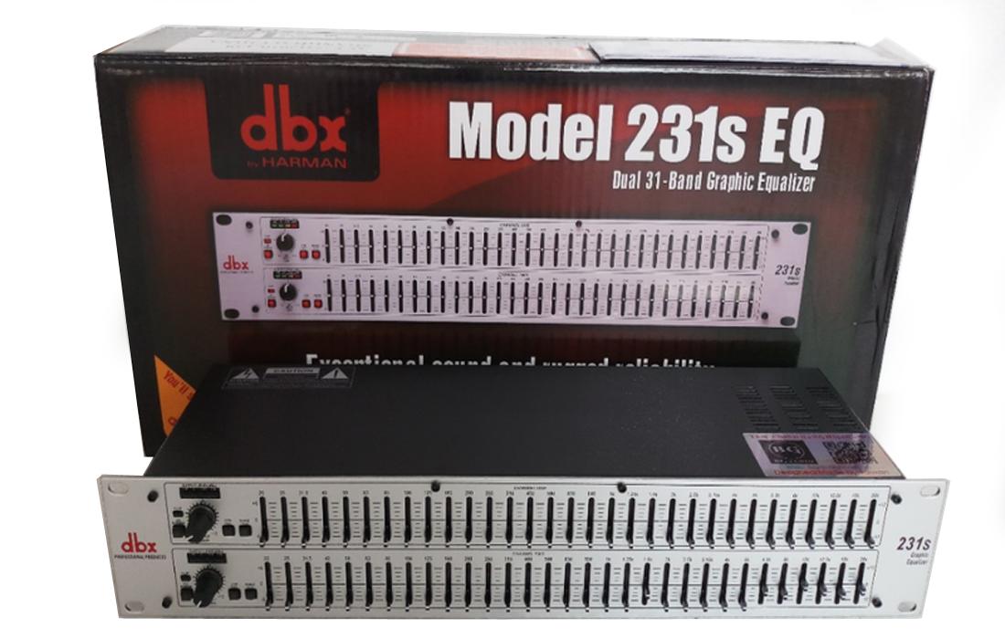 Đầu lọc xì equalizer dbx 231s – thiết bị xử lý âm thanh cao cấp cho chất âm ra trong trẻo và sáng.62 cần chỉnh âm thanh chuyên nghiệp.giúp bass uy lực,treble chi tiết hơn.thích hợp sử dụng trong karaoke hoặc nghe nhạc,sân khấu...