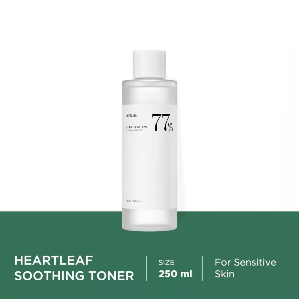 Toner Anua Làm Dịu Da Anua 77% Heartleaf Soothing Toner 250ml