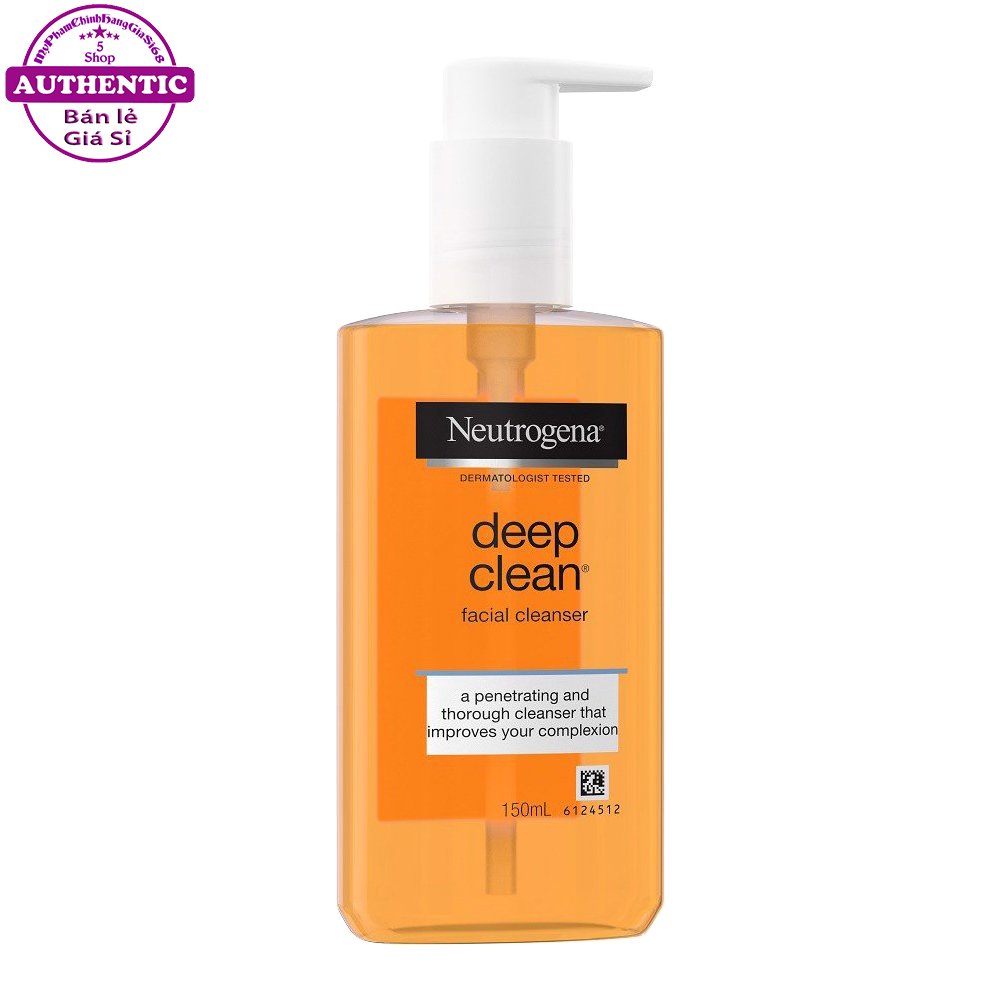 Sữa Rửa Mặt Neutrogena Deep Clean Facial Cleanser 150ml