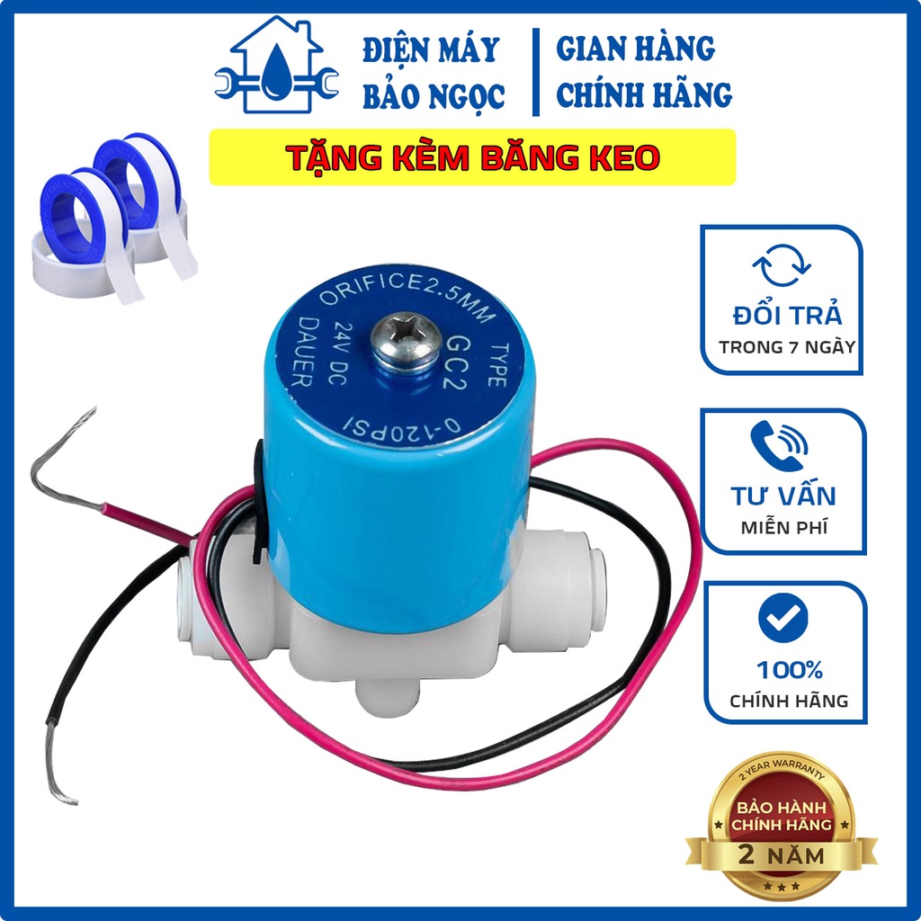 Van điện từ 24V dùng cho máy lọc nước Ro