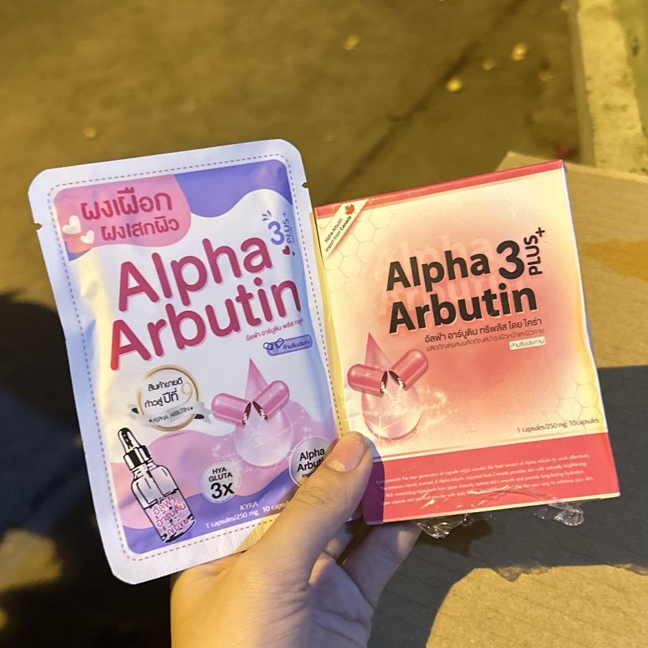 Vĩ bột kích trắng Alpha Arbutin Whitening Plus