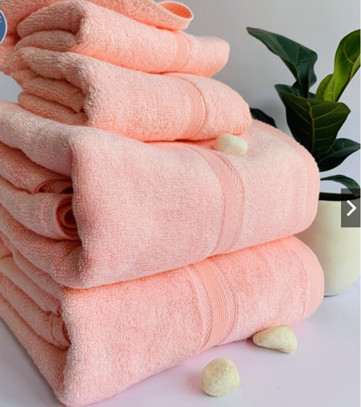[Miễn phí vận chuyển toàn quốc] Bộ 3 khăn tắm(60x120cm), khăn lau đầu(35x65cm), khăn mặt (30x50cm), chất liệu sợi tre mềm mịn không sơ cứng, không phai màu.