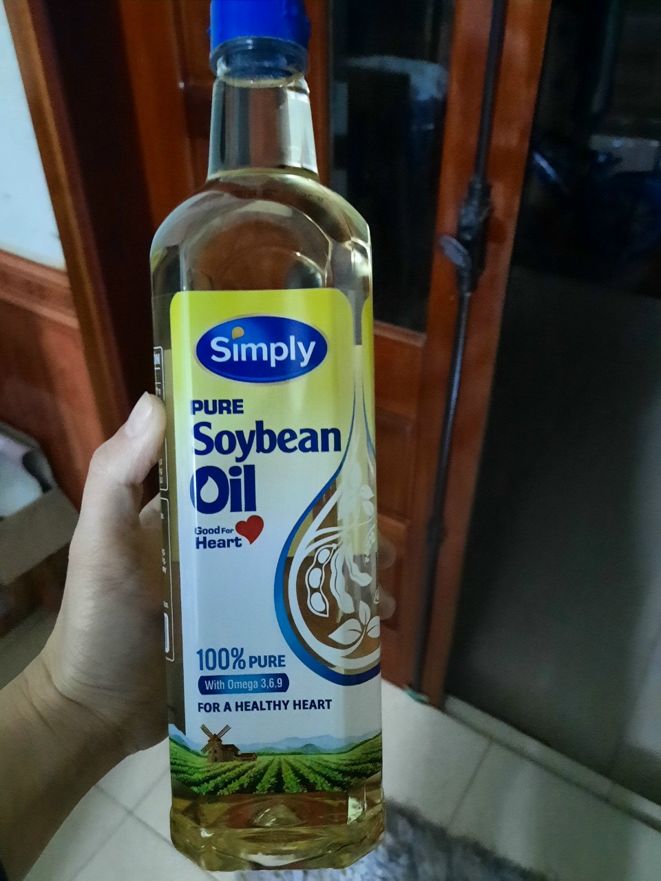 Dầu đậu nành simply thái lan 1l