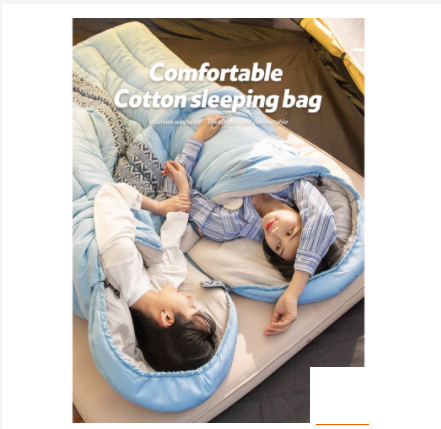 Túi ngủ cotton có mũ trùm đầu NatureHike NH21MSD07