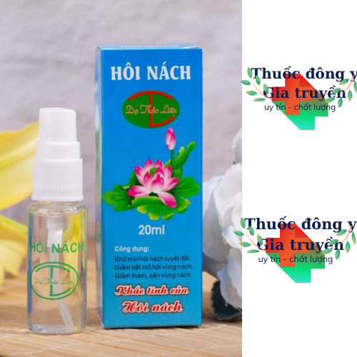 Xịt hôi nách dạ thảo liên khử mùi hiêu quả nhanh