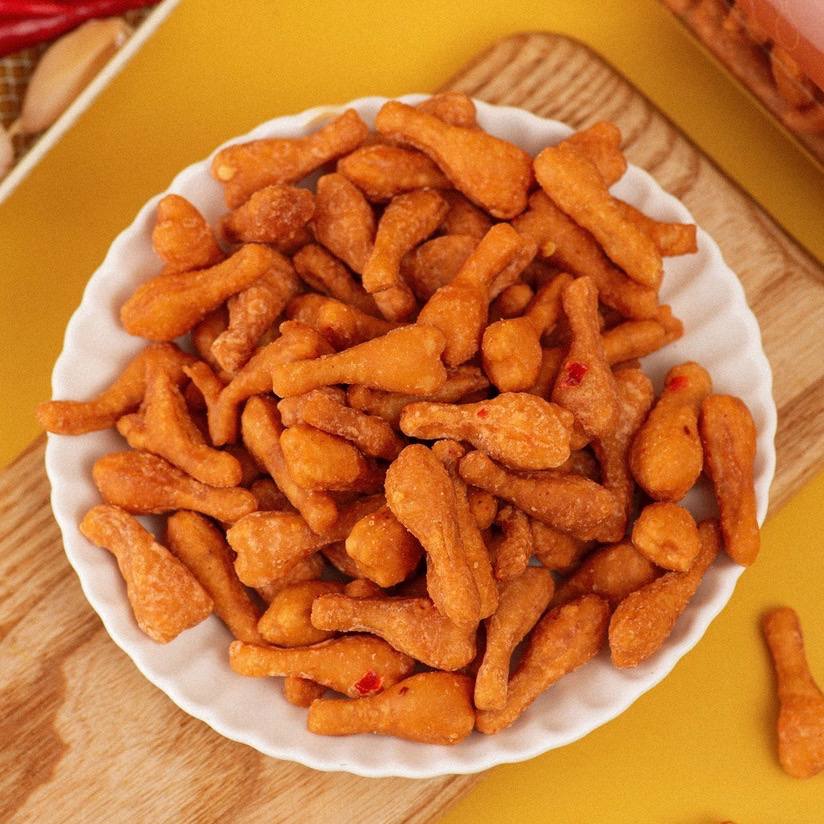 1kg Bánh quẩy đùi gà cay mặnn