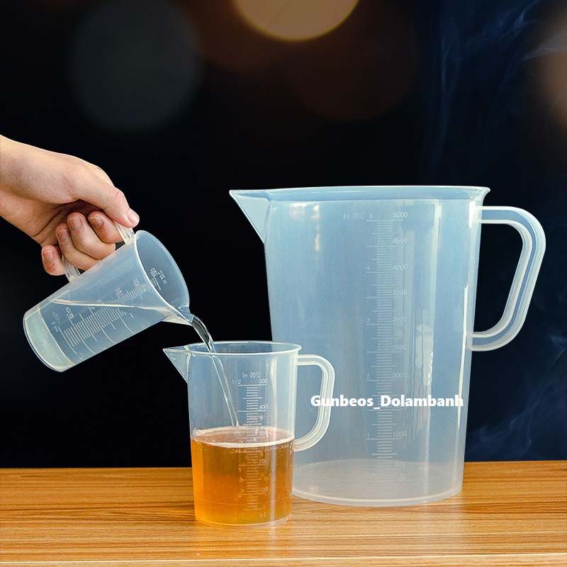Cốc đong nhựa có quai 100ml