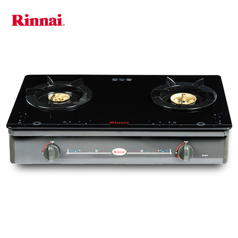 Bếp gas dương 6 tấc rinnai rv-8611 - chén đồng có đầu hâm