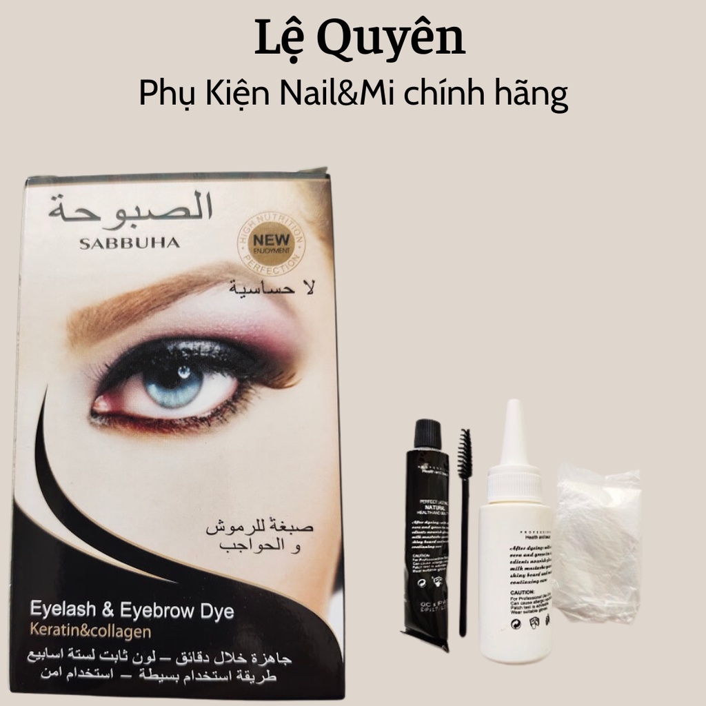 Phủ đen mi_thuốc nhuộm đen mi chính hãng