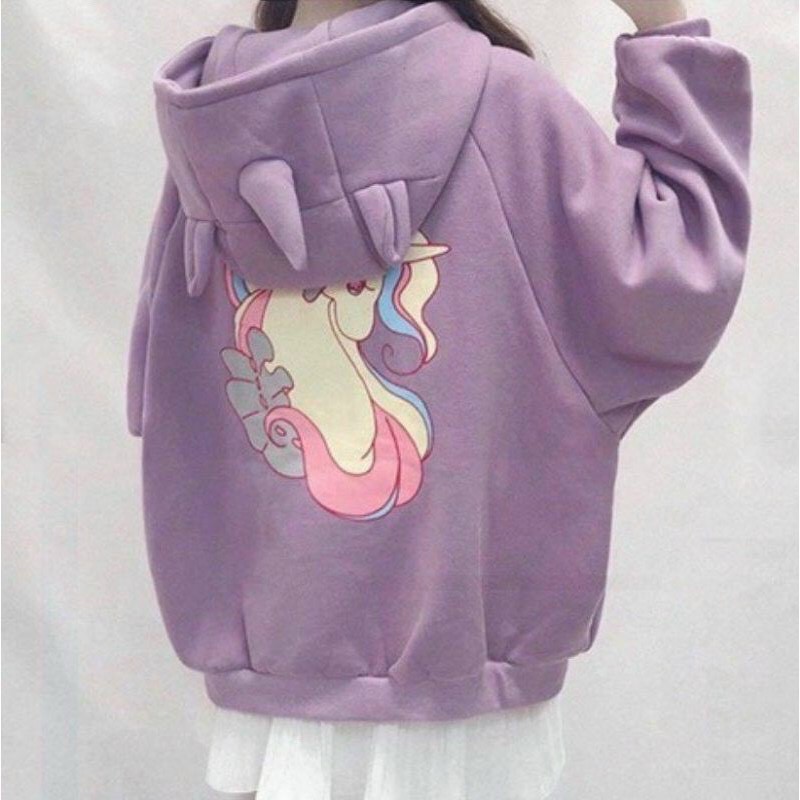 Áo khoác nỉ ,áo khoác unisex nam nữ hoodie siêu dễ thương,siêu đẹp YNVKV9