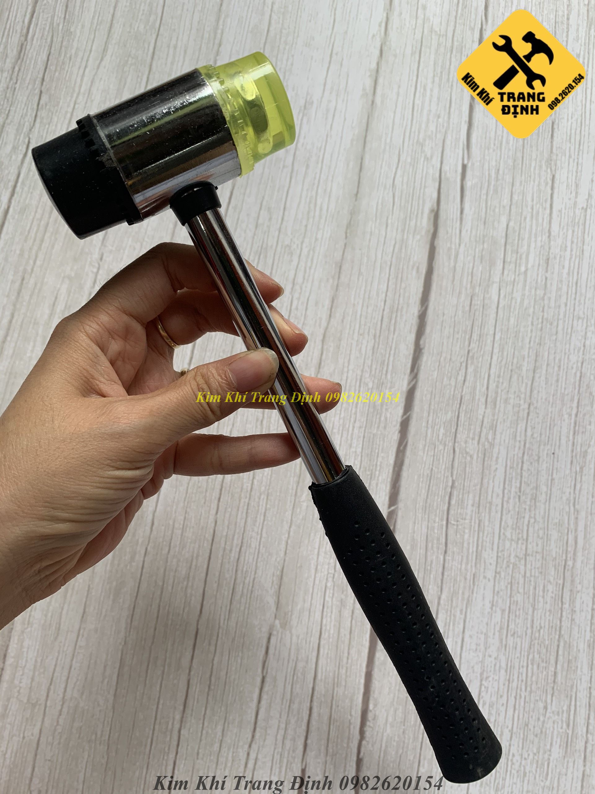 Búa cao su chất lượng cao - cán kim loại có thể tháo rời