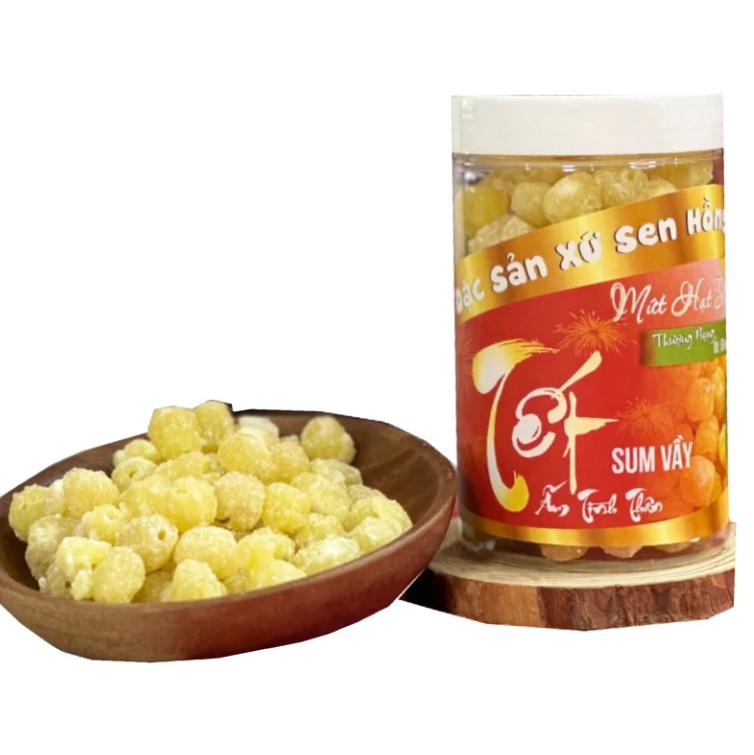 Mứt hạt sen gừng Senfarm 300g