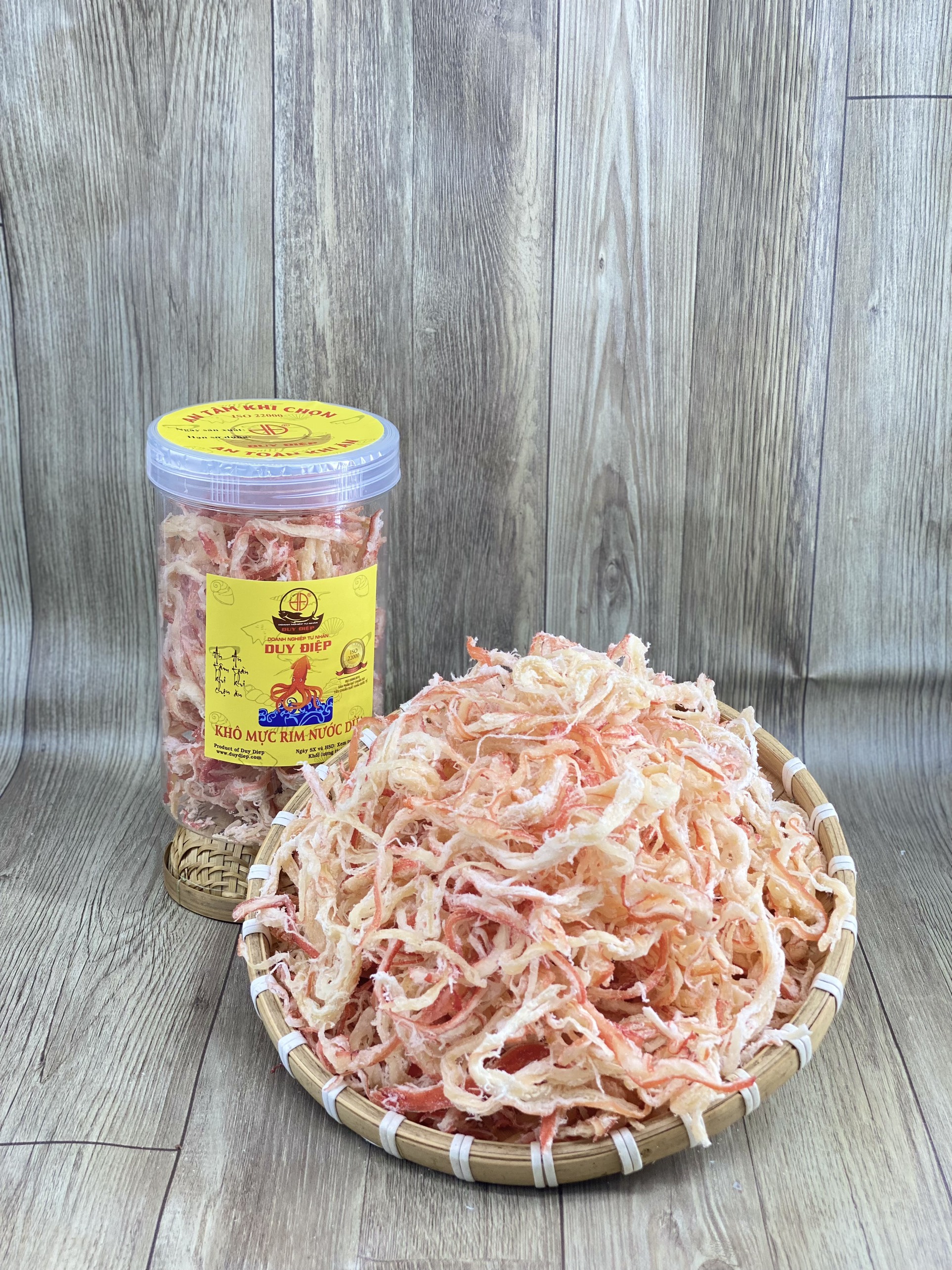 MỰC RIM NƯỚC DỪA DUY ĐIỆP 150g  hàng chính hãng đang bán độc quyền tại hệ thống siêu thị trên toàn quốc