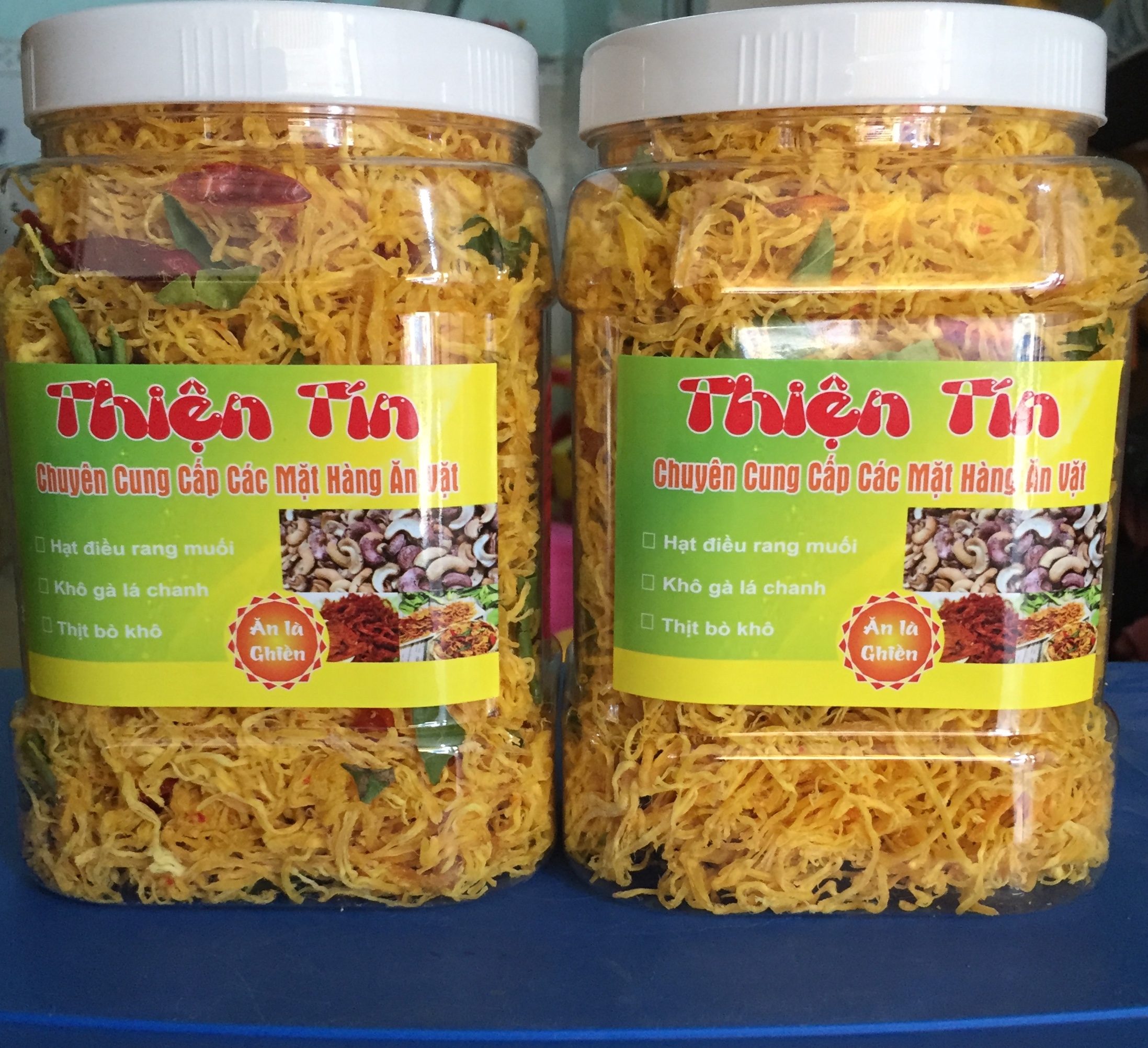 [HCM]COMBO 500G KHÔ GÀ LÁ CHANH+500G KHÔ GÀ BƠ TỎI