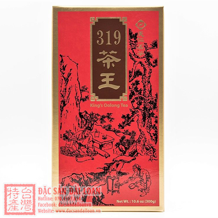 Trà Ô Long Nhân Sâm Trà Vương 319 Ten Ren Đài Loan 300g