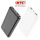 Pin sạc dự phòng Hoco J100 10000mAh max 2.1A tích hợp 2 Input typeC và microUSB - Nhat Tin Authorised Store