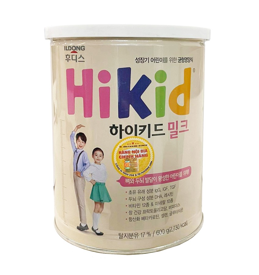 Date 2025 -sữa hikid vị vani 600g