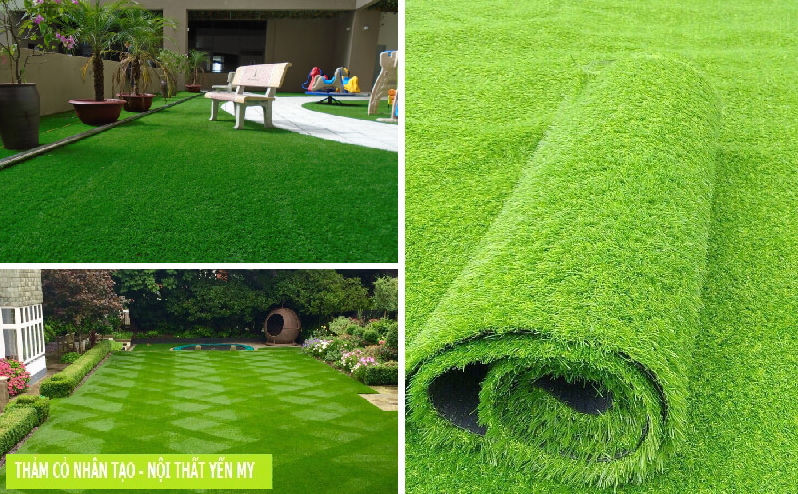 10 MÉT VUÔNG THẢM CỎ NHÂN TẠO .ĐỘ CAO CỎ 2CM-Kích Thước TẤM CỎ 2M * 5M