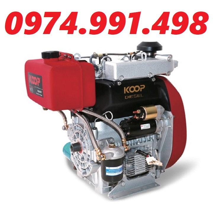 Động cơ dầu 20hp koop kp1130gm có đề