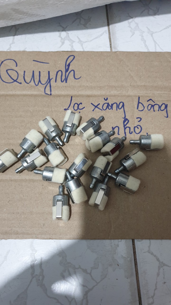 Lọc xăng máy cắt cỏ/ cục lọc xăng bông máy cưa