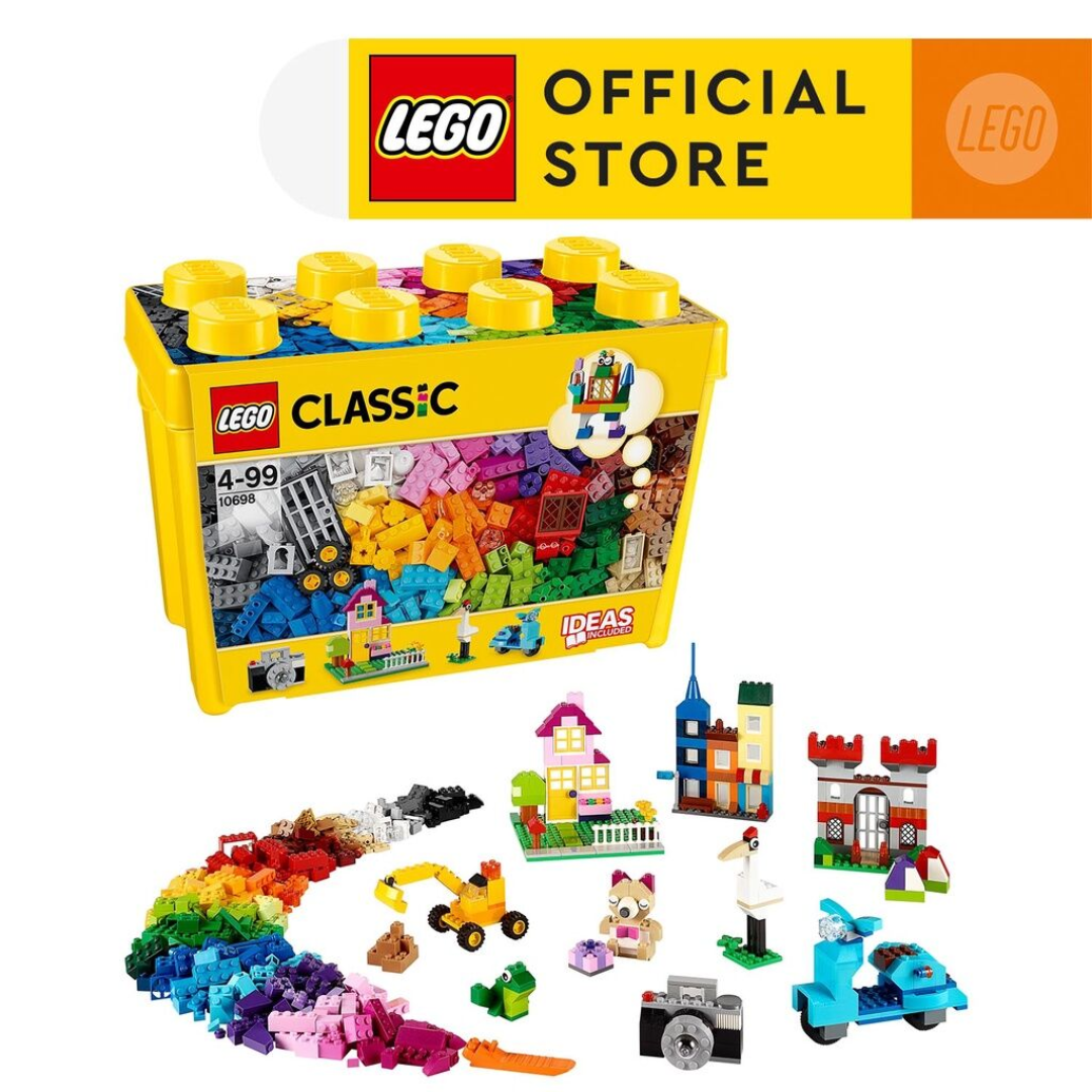 LEGO CLASSIC 10698 Đồ Chơi Lắp Ráp Thùng Gạch Lớn Classic Sáng Tạo (790 Chi tiết)