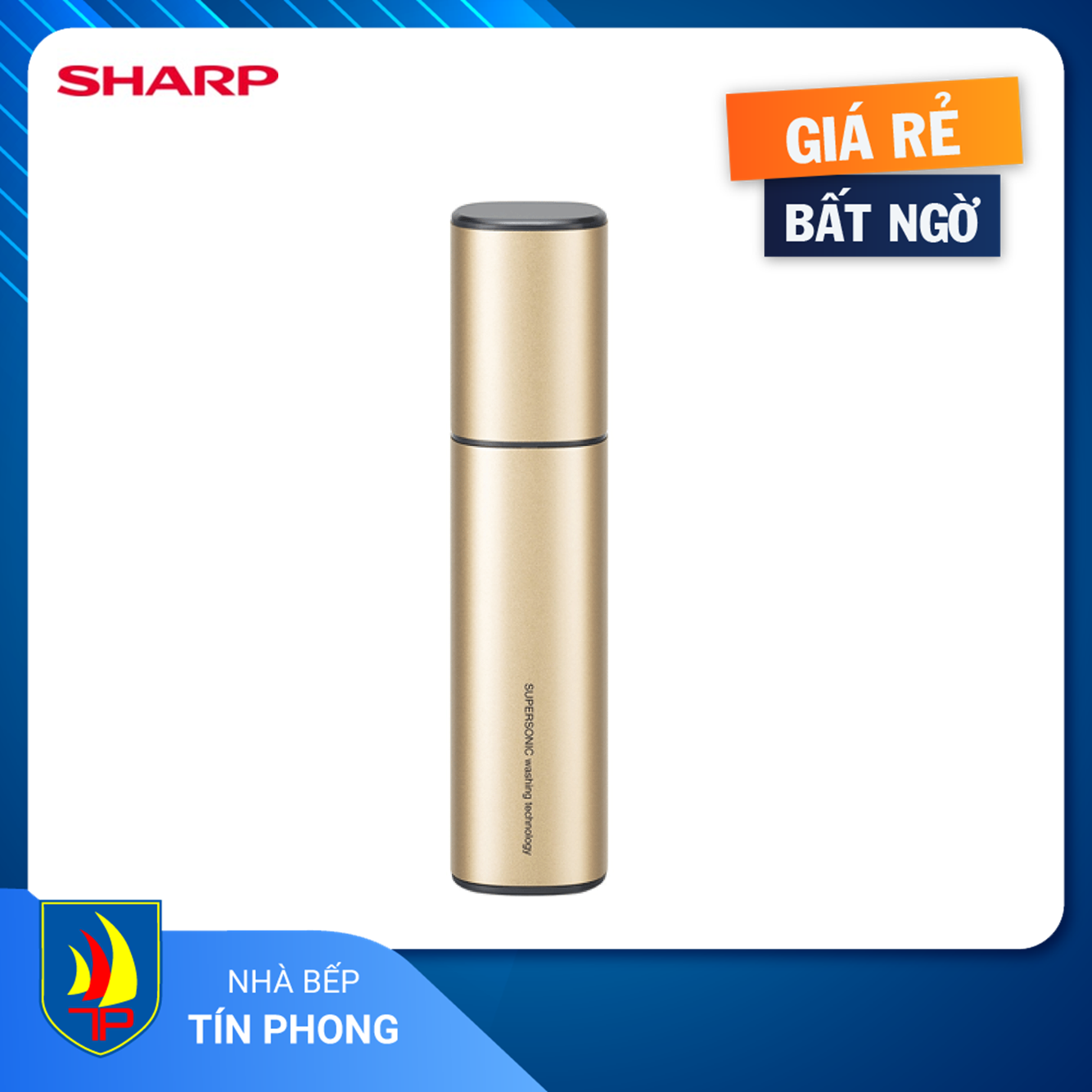 Máy Giặt Cầm Tay Sharp UW-A1V-N. Công nghệ xử lý vết bẩn bằng sóng siêu âm giúp tẩy nhanh các vết bẩn khó giặt như vết cà ri vết son môi vết bẩn trên cổ áo