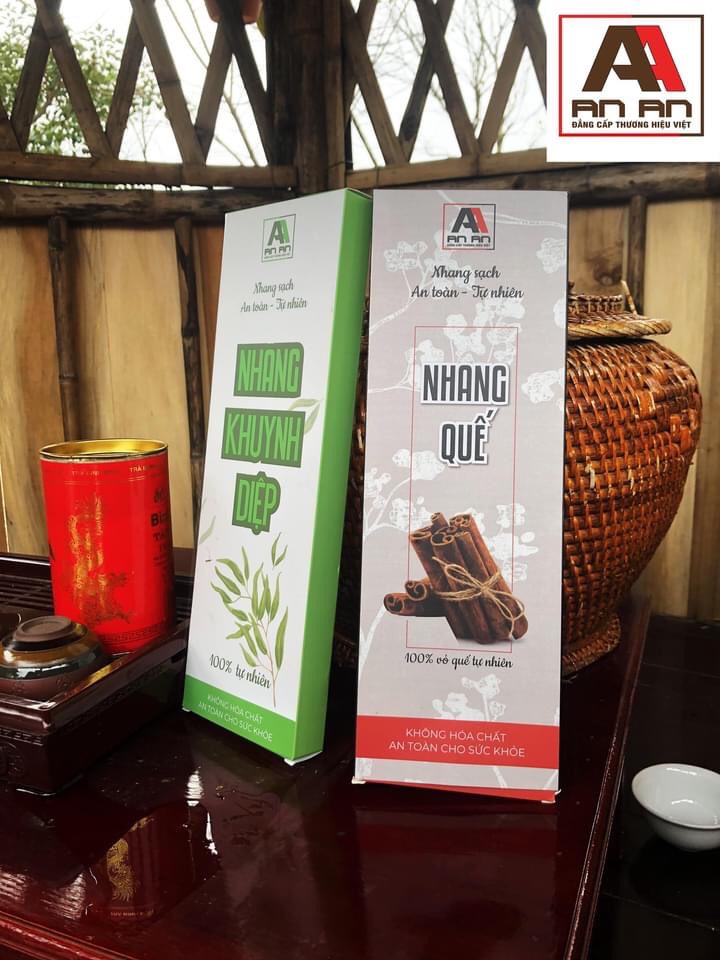 [HCM]Hương nhang sạch hương nhang thảo mộc tự nhiên 100% không hóa chất an toàn cho sức khỏe hương QUẾ 40 cây/ gói - An An - NPP BẢO NHIÊN SHOP