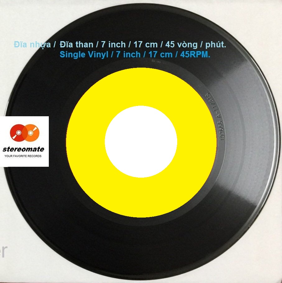 stereomate - Đĩa than: Single Vinyl - 7 inch 45RPM: Voyage - From East To West / Scotch Machine  sn1