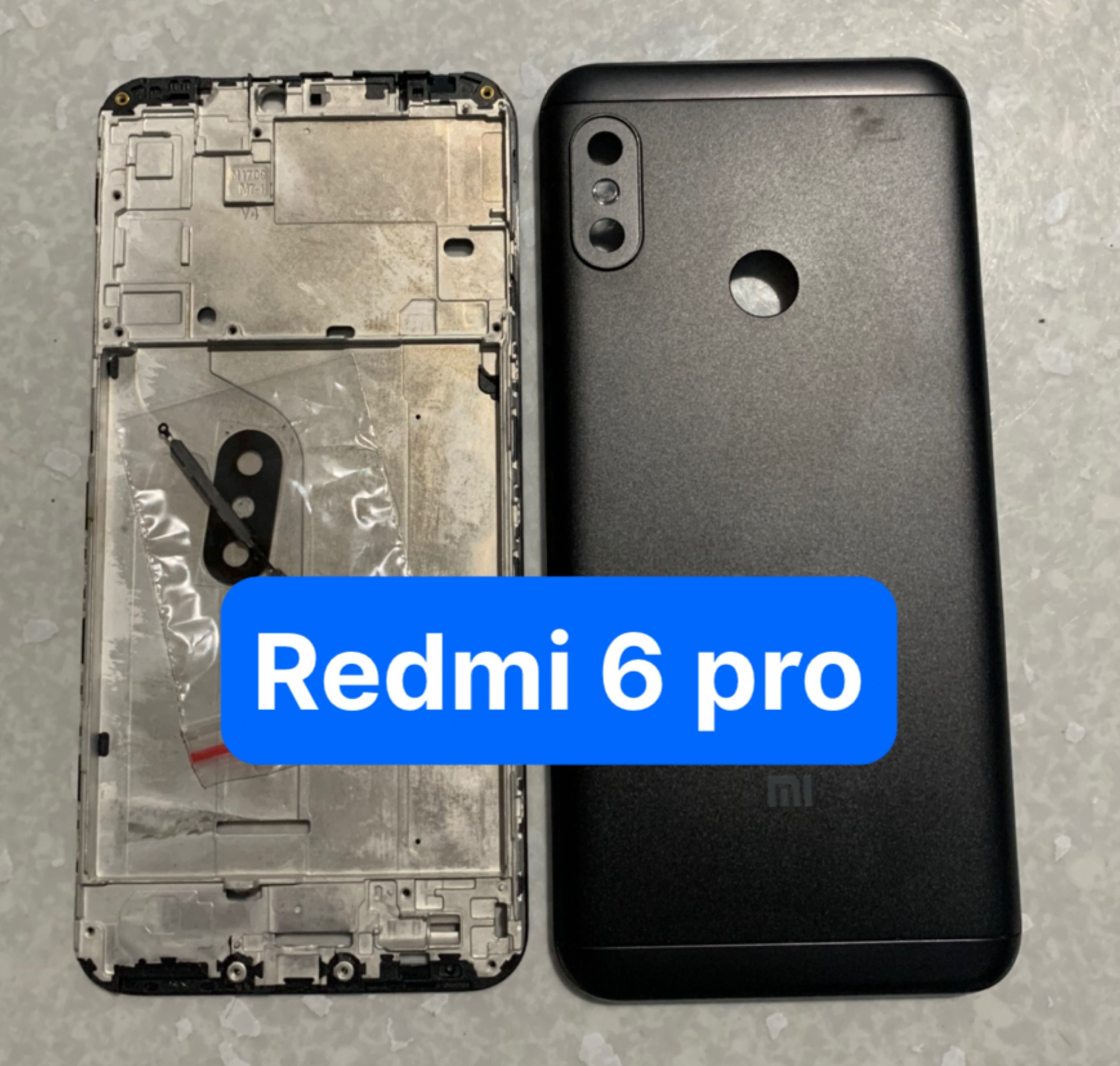 Bộ xương vỏ xiaomi Redmi 6 pro / mi a2 lite