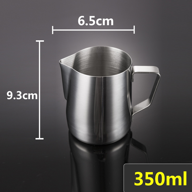 Ca đánh sữa inox sus304 có vạch chia 350ml, 600ml