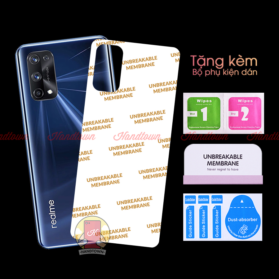 Dán PPF Mặt Lưng Hiệu Ứng Cầu Vồng Trong Suốt Dành Cho Realme X7 X7 Pro