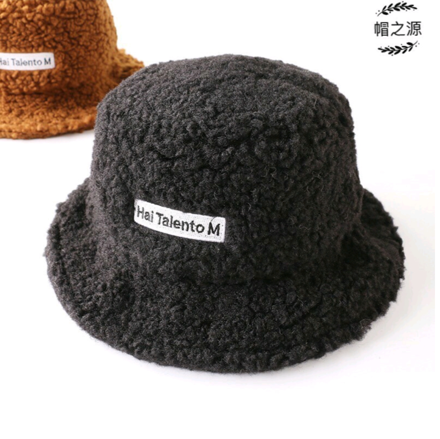 Mũ bucket lông cừu phong cách Hàn Quốc - 9
