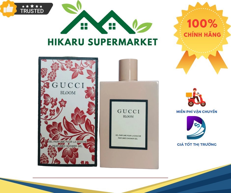 Sữa tắm dubai hương nước hoa nữ gucci bloom 380ml